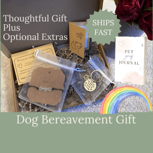 Personalised dog loss gift