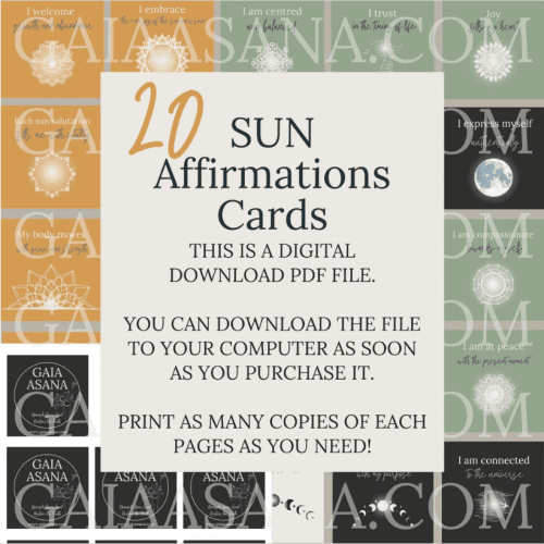 sun and moon affirmations digital download - Image 4