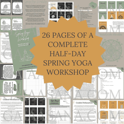 Spring yoga workshop digital download - Image 9