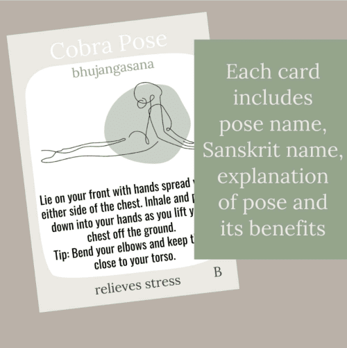 Yoga pose cards digital download - Image 7