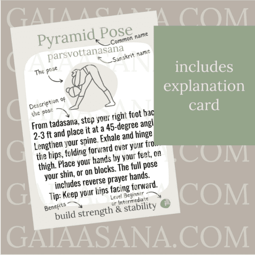 Yoga pose cards digital download - Image 6