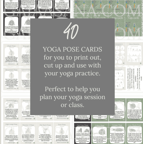 Yoga pose cards digital download - Image 3