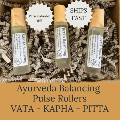 Ayurveda aromatherapy roller gift