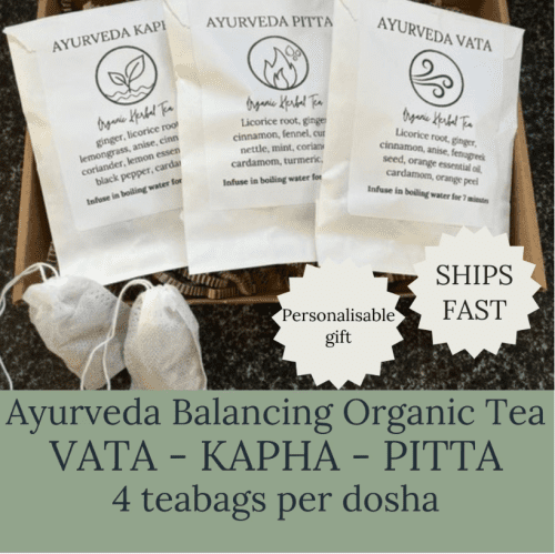 Ayurveda teabags gift