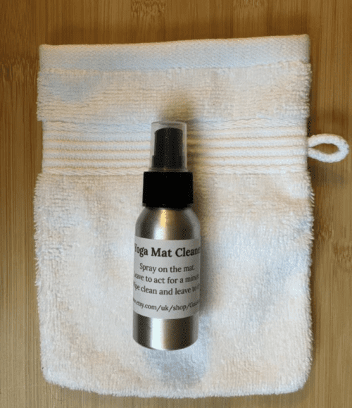 Yoga mat cleaner